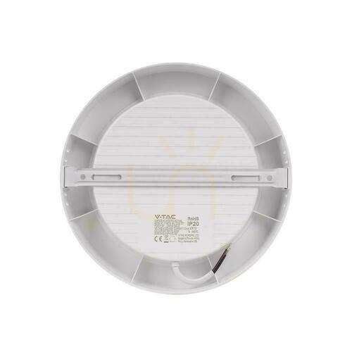 Skontrolujte V-TAC povrchovo montované LED svietidlo Premium Downlight 18W Round fi215 VT-60018 6500K 1980lm.