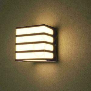 V-TAC 8W LED záhradné nástenné svietidlo IP65 120x120 Brown VT-732 3000K 750lm. small 5