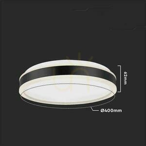 Plafond V-TAC 38W LED 3v1 čierna okrúhla fi.40cm VT-7757 4000K 4050lm small 1
