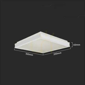 Plafond V-TAC 18W LED 3v1 White Square 45x45cm VT-7757 4000K 1490lm small 1
