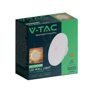 12W nástenná lampa V-TAC Round CCT White Dimmable VT-83012 3000K-6400K 1200lm. small 1