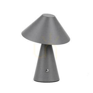 Sivá prenosná stolná lampa V-TAC VT-1051 7949 LED 3 W 200 lm USB-C small 2