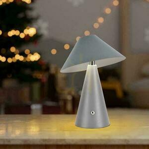 Sivá prenosná stolná lampa V-TAC VT-1051 7949 LED 3 W 200 lm USB-C small 8