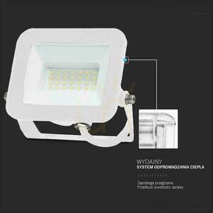 V-TAC 30W SAMSUNG CHIP PRO-S Biely VT-44030 6500K 2505lm LED reflektor 5 rokov záruka small 2