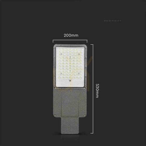 Skontrolujte V-TAC BRIDGELUX CHIP Solárne LED osvetlenie IP65 Pilot LiFePO4 Panel 60W VT-15200ST 4000K 3000lm