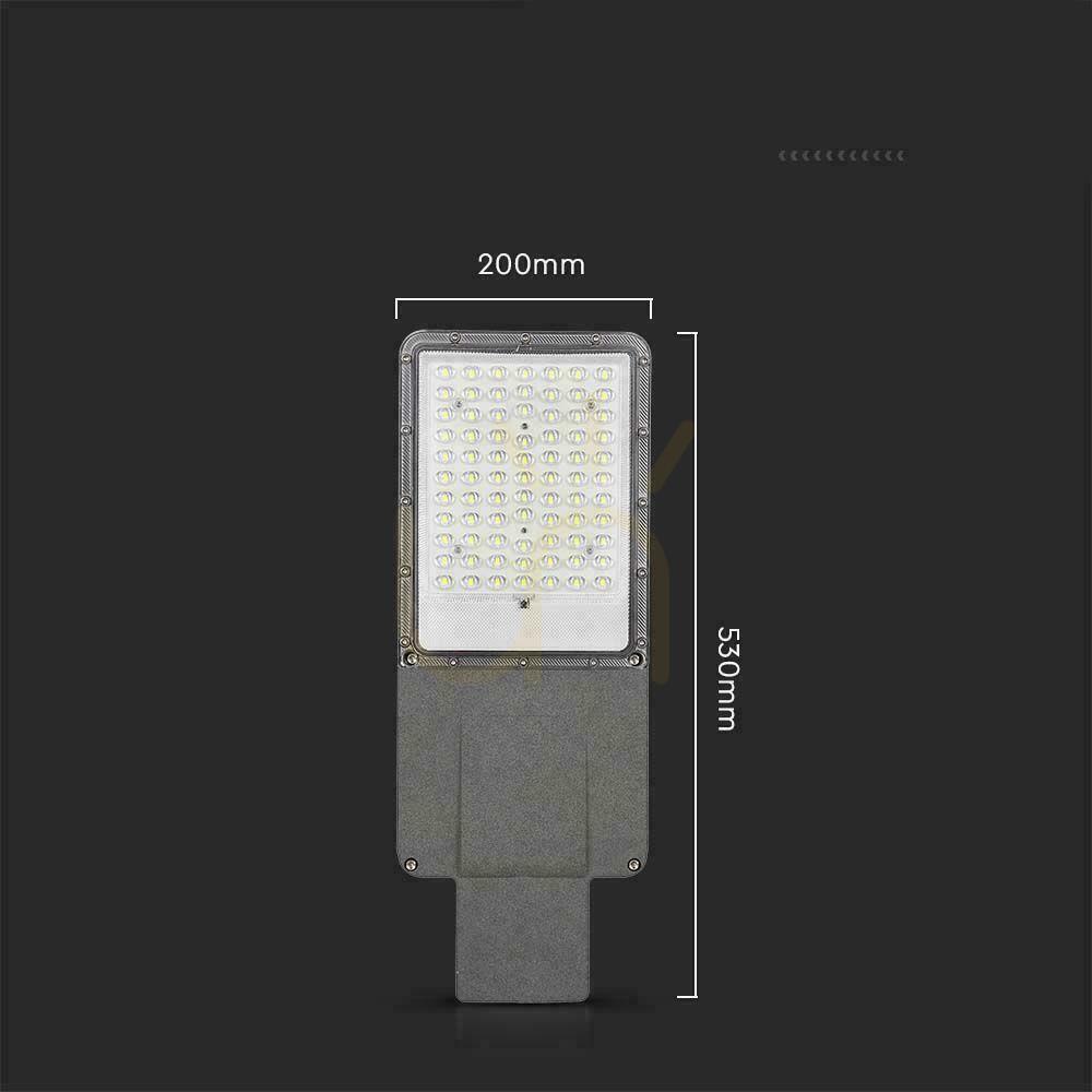 vyhliadka V-TAC BRIDGELUX CHIP Solárne LED pouličné svietidlo IP65 Pilot LiFePO4 Panel 70W VT-15300ST 4000K 3500lm V-TAC BRIDGELUX CHIP Solárne LED pouličné svietidlo IP65 Pilot LiFePO4 Panel 70W VT-15300ST 4000K 3500lm