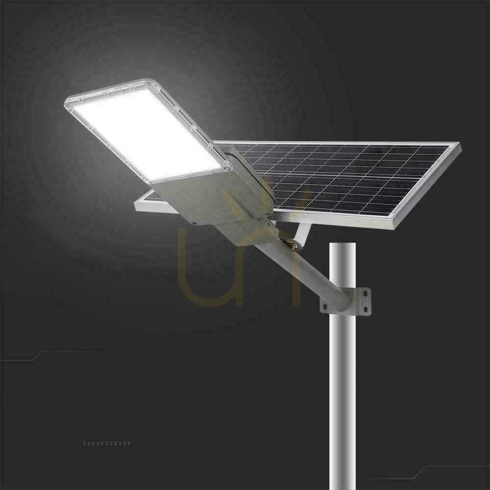 Náhľad V-TAC BRIDGELUX CHIP Solárne LED pouličné svietidlo IP65 Pilot LiFePO4 Panel 70W VT-15300ST 4000K 3500lm V-TAC BRIDGELUX CHIP Solárne LED pouličné svietidlo IP65 Pilot LiFePO4 Panel 70W VT-15300ST 4000K 3500lm