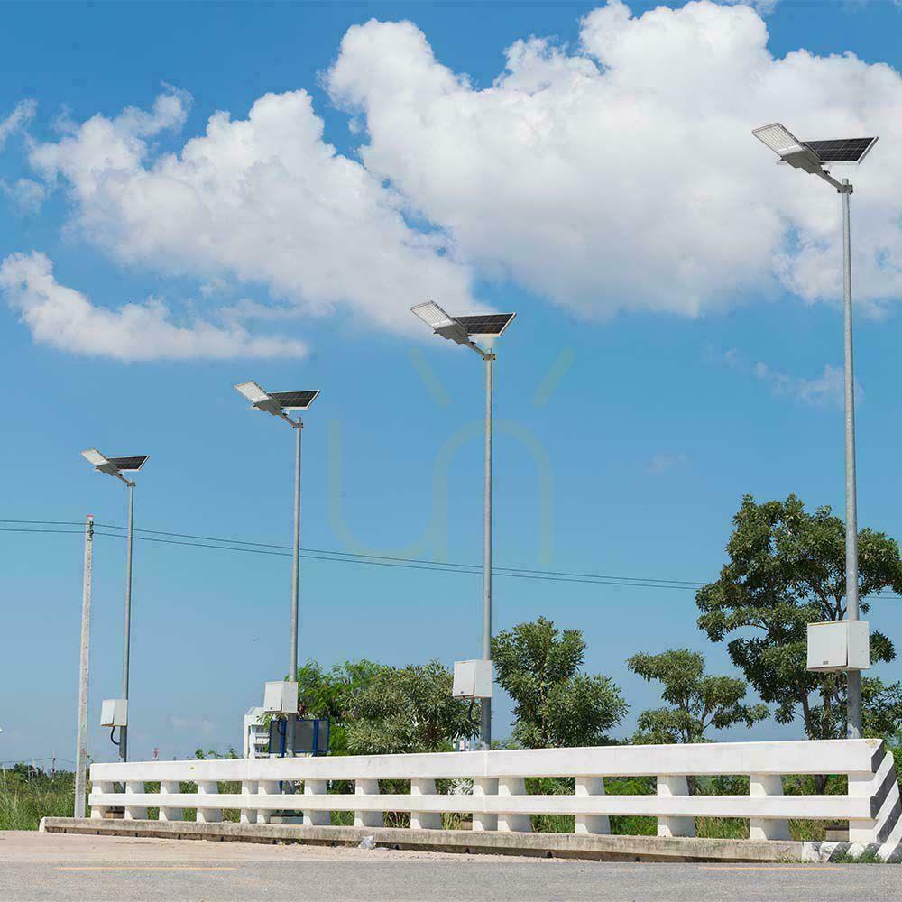 Šou V-TAC BRIDGELUX CHIP Solárne LED pouličné svietidlo IP65 Pilot LiFePO4 Panel 70W VT-15300ST 4000K 3500lm V-TAC BRIDGELUX CHIP Solárne LED pouličné svietidlo IP65 Pilot LiFePO4 Panel 70W VT-15300ST 4000K 3500lm
