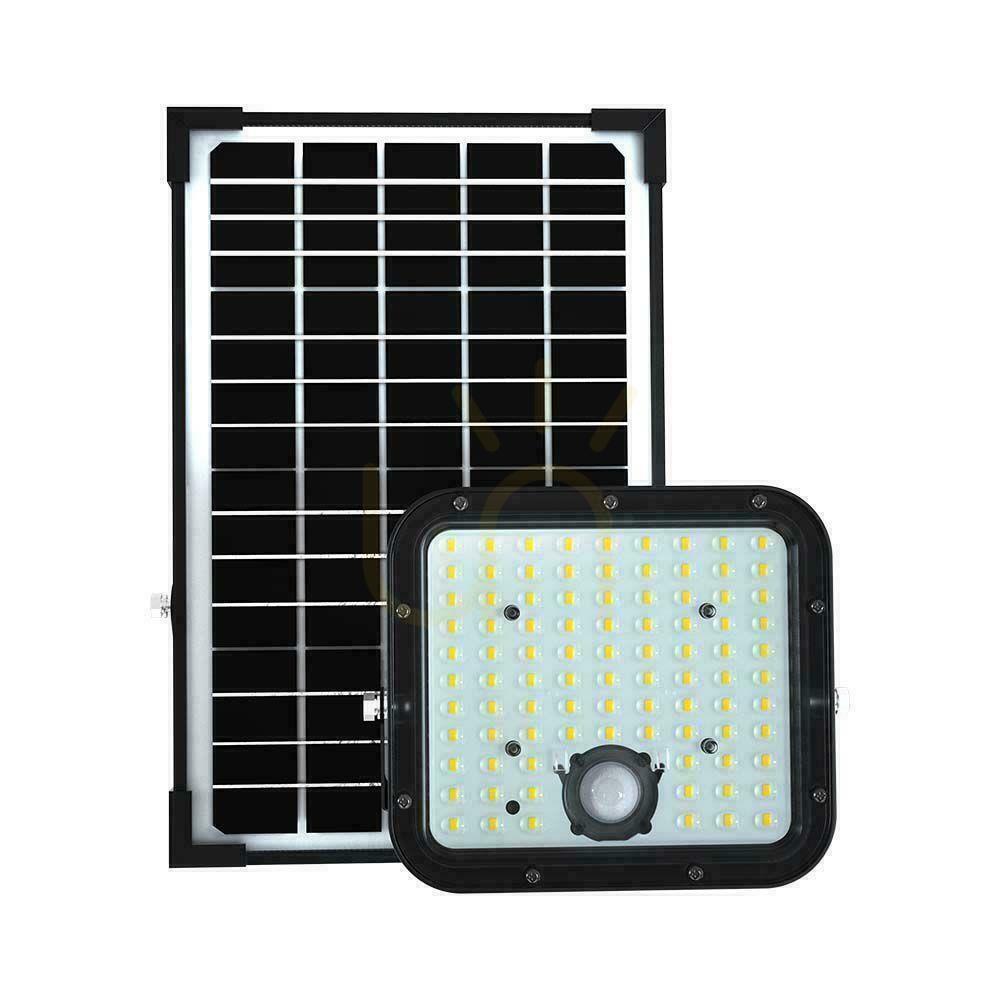 Skontrolujte V-TAC 30W IP65 solárny LED projektor, diaľkový časovač, LiFePo 6,4V 6000mA čierny VT-432 4000K 4800lm 3 roky záruka V-TAC 30W IP65 solárny LED projektor, diaľkový časovač, LiFePo 6,4V 6000mA čierny VT-432 4000K 4800lm 3 roky záruka