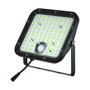 V-TAC 30W IP65 solárny LED projektor, diaľkový časovač, LiFePo 6,4V 6000mA čierny VT-432 6400K 4800lm 3 roky záruka small 1