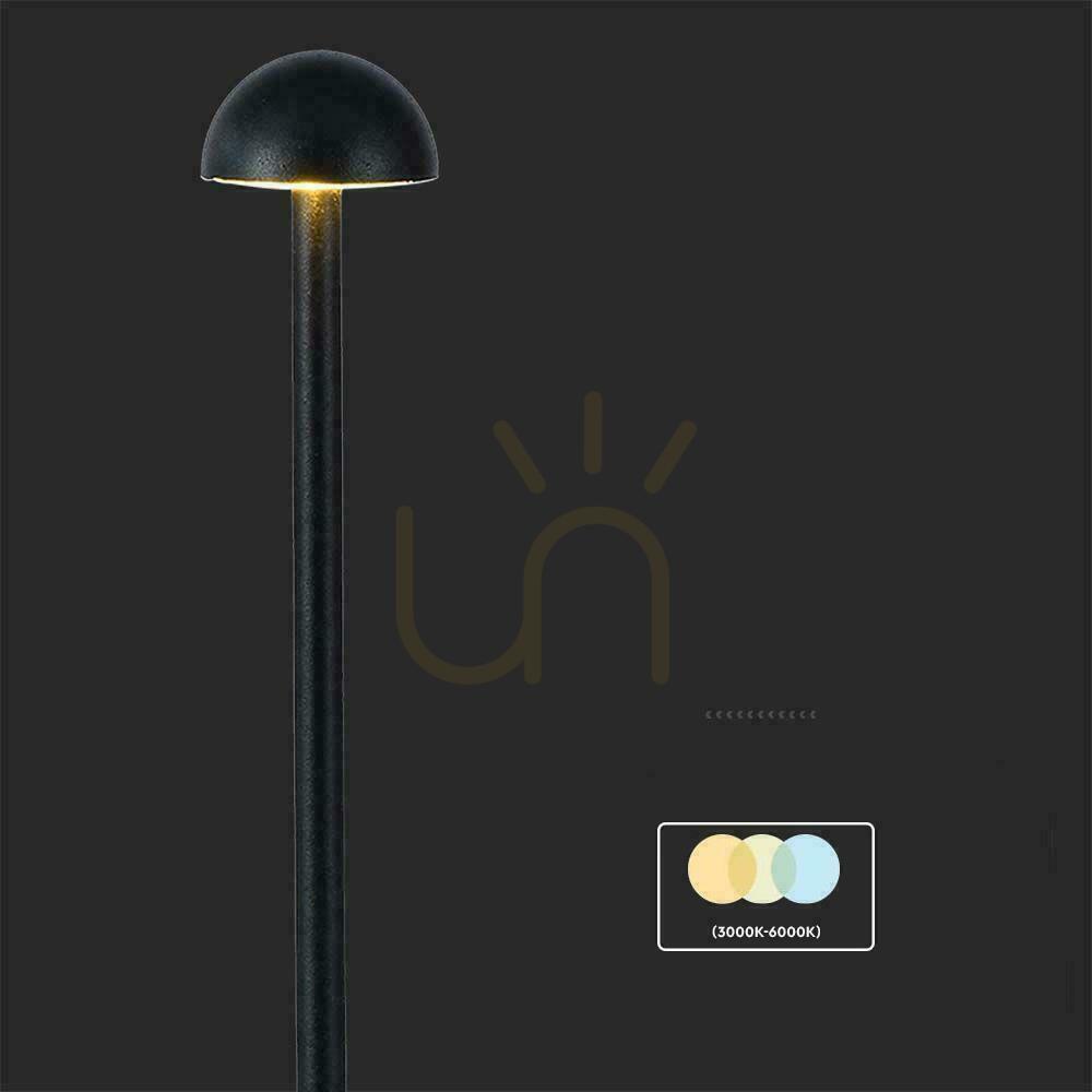 Šou V-TAC 3W LED 29cm stolové nočné svetlo USB nabíjanie stmievateľné čierne VT-1073 3000K-6000K 130lm. V-TAC 3W LED 29cm stolové nočné svetlo USB nabíjanie stmievateľné čierne VT-1073 3000K-6000K 130lm.