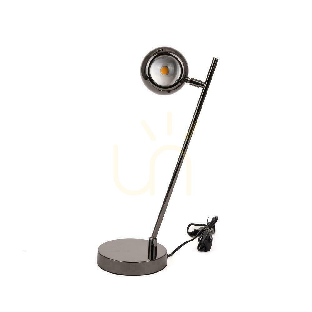 Náhľad V-TAC 6W LED lampa na nočný stolík 45 cm čierna VT-7506 3000K 500lm. V-TAC 6W LED lampa na nočný stolík 45 cm čierna VT-7506 3000K 500lm.