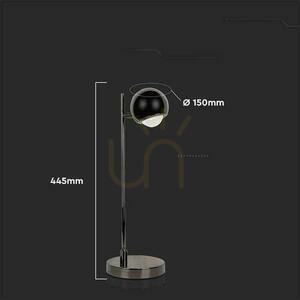 V-TAC 6W LED lampa na nočný stolík 45 cm čierna VT-7506 3000K 500lm. 6 V-TAC 6W LED lampa na nočný stolík 45 cm čierna VT-7506 3000K 500lm. small 6