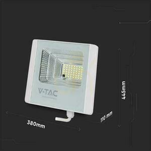 V-TAC Solárny LED projektor 50W biely IP65, diaľkové ovládanie, časovač VT-300W 6400K 4200lm. small 4