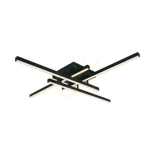 Skontrolujte V-TAC 38W LED stropné svietidlo čierne VT-7915 4000K 4100lm.