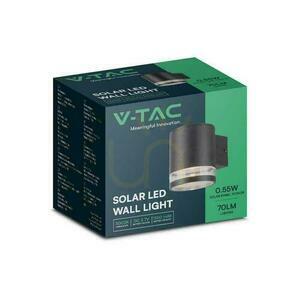 V-TAC 1W LED čierna IP54 VT-1139 3000K 70lm Solárna záhradná nástenná lampa 3 roky záruka 1 V-TAC 1W LED čierna IP54 VT-1139 3000K 70lm Solárna záhradná nástenná lampa 3 roky záruka small 1