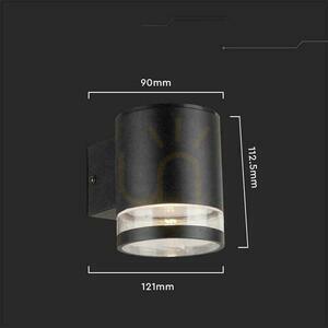 V-TAC 1W LED čierna IP54 VT-1139 3000K 70lm Solárna záhradná nástenná lampa 3 roky záruka 2 V-TAC 1W LED čierna IP54 VT-1139 3000K 70lm Solárna záhradná nástenná lampa 3 roky záruka small 2