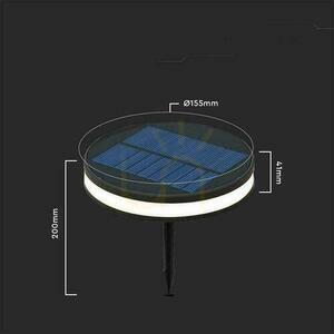 Pozemné záhradné solárne svietidlo 2W LED V-TAC IP44 VT-1146 3000K 90lm 3 roky záruka 2 Pozemné záhradné solárne svietidlo 2W LED V-TAC IP44 VT-1146 3000K 90lm 3 roky záruka small 2