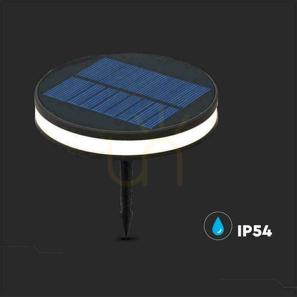 Displej Pozemné záhradné solárne svietidlo 2W LED V-TAC IP44 VT-1146 3000K 90lm 3 roky záruka Pozemné záhradné solárne svietidlo 2W LED V-TAC IP44 VT-1146 3000K 90lm 3 roky záruka