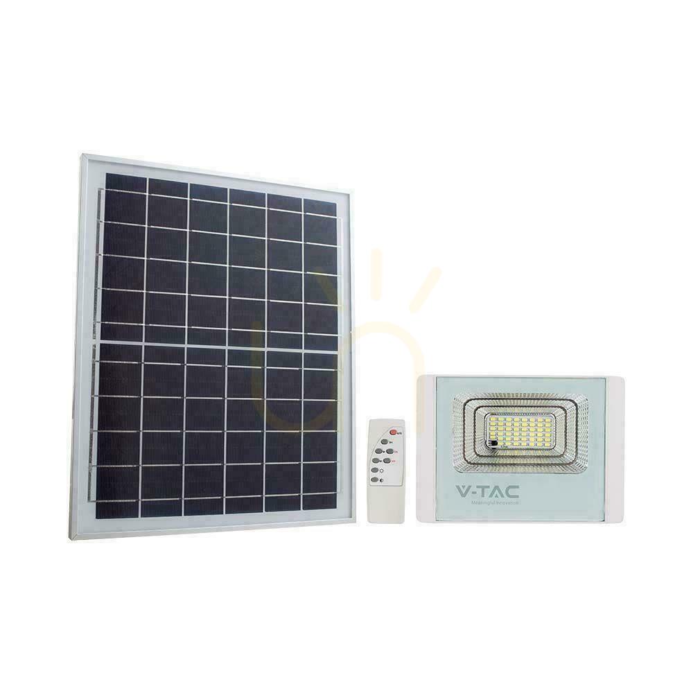 Skontrolujte V-TAC Solárny LED projektor 12W biely IP65, diaľkové ovládanie, časovač VT-25W 4000K 550lm V-TAC Solárny LED projektor 12W biely IP65, diaľkové ovládanie, časovač VT-25W 4000K 550lm