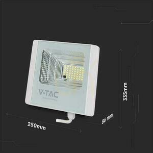 V-TAC Solárny LED projektor 35W biely IP65, diaľkové ovládanie, časovač VT-100W 6400K 2450lm small 4