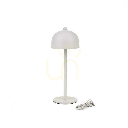 Skontrolujte V-TAC 3W LED stolová lampa na nočný stolík 30cm USB nabíjanie Stmievateľná biela VT-1052 3000K-6000K 200lm