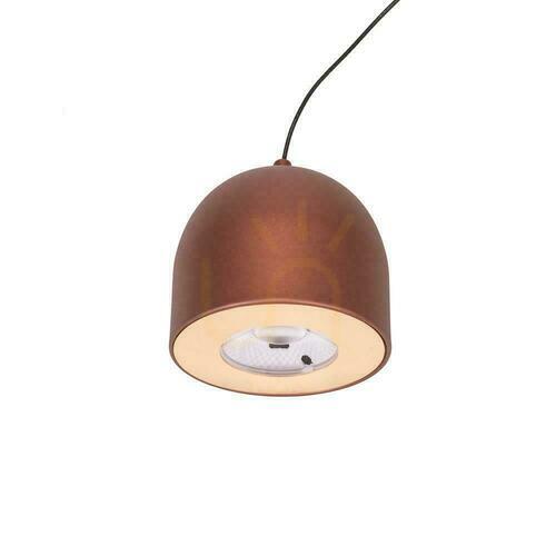 Skontrolujte V-TAC LED závesné svietidlo 8,5W 162cm bronzová VT-7794 3000K 850lm