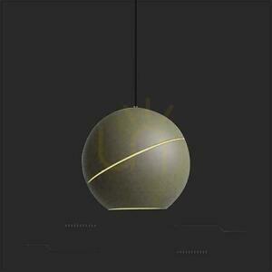 V-TAC LED závesné svietidlo 8,5W 120cm zlatá šampanská VT-7796 3000K 850lm small 3