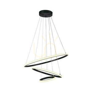 V-TAC 32W LED závesné svietidlo čierne VT-7816 3000K 3880lm small 0