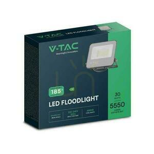 V-TAC LED projektor 30W 185Lm/W čierny VT-4435 6500K 5550lm small 3