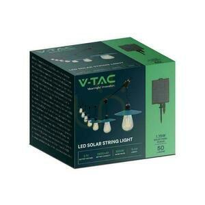 V-TAC 15mb solárna LED záhradná girlanda 15xST64 VT-715S vlákno 3000K 50lm. 1 V-TAC 15mb solárna LED záhradná girlanda 15xST64 VT-715S vlákno 3000K 50lm. small 1