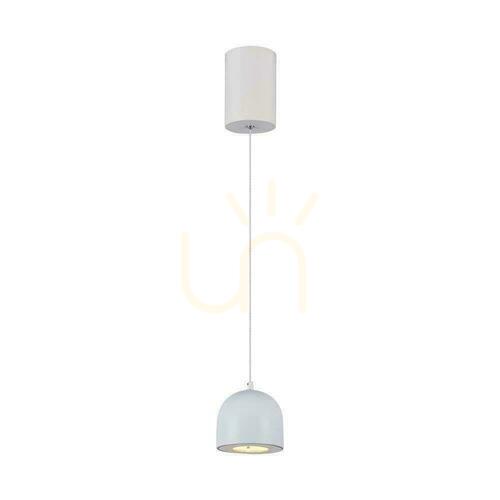 Skontrolujte V-TAC LED závesné svietidlo 8,5W 100cm nastaviteľné, dotykový spínač Sivá VT-7795 3000K 850lm