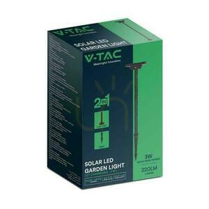 V-TAC Solárny záhradný stĺp 2 funkcie IP65 53 cm čierny VT-4102 3000K-6400K 220lm 3 roky záruka 3 V-TAC Solárny záhradný stĺp 2 funkcie IP65 53 cm čierny VT-4102 3000K-6400K 220lm 3 roky záruka small 3