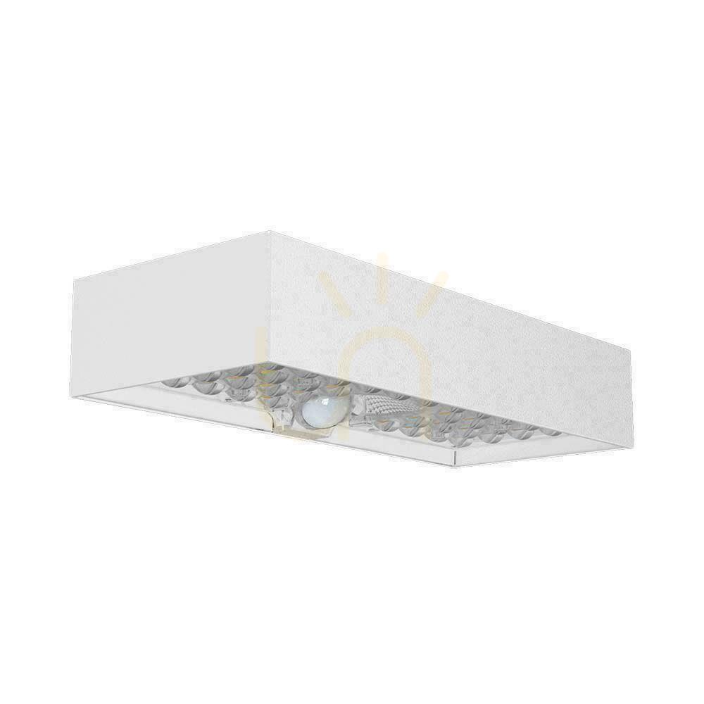 Skontrolujte V-TAC 6W snímač pohybu biely VT-406 4000K 900lm Solárne nástenné záhradné svietidlo. V-TAC 6W snímač pohybu biely VT-406 4000K 900lm Solárne nástenné záhradné svietidlo.