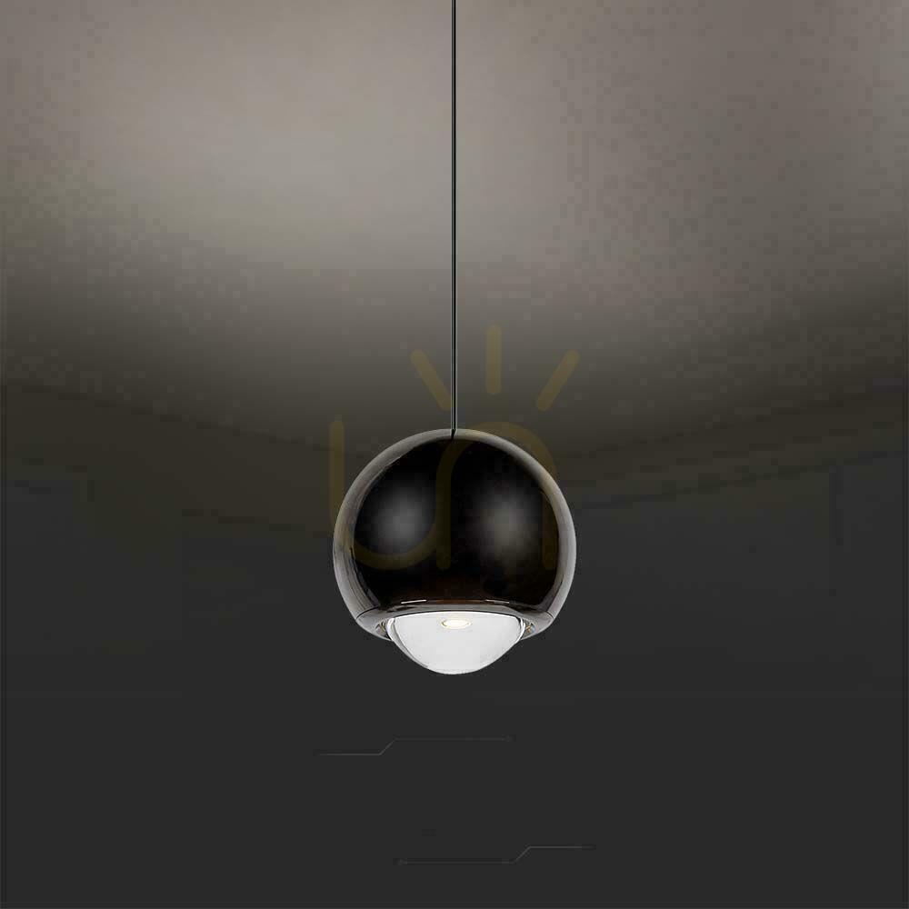 Displej V-TAC LED závesné svietidlo 6W nastaviteľné 200cm čierne VT-7508 3000K 500lm V-TAC LED závesné svietidlo 6W nastaviteľné 200cm čierne VT-7508 3000K 500lm