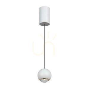 V-TAC LED závesné svietidlo 6W nastaviteľné 200cm biele VT-7508 3000K 500lm small 0