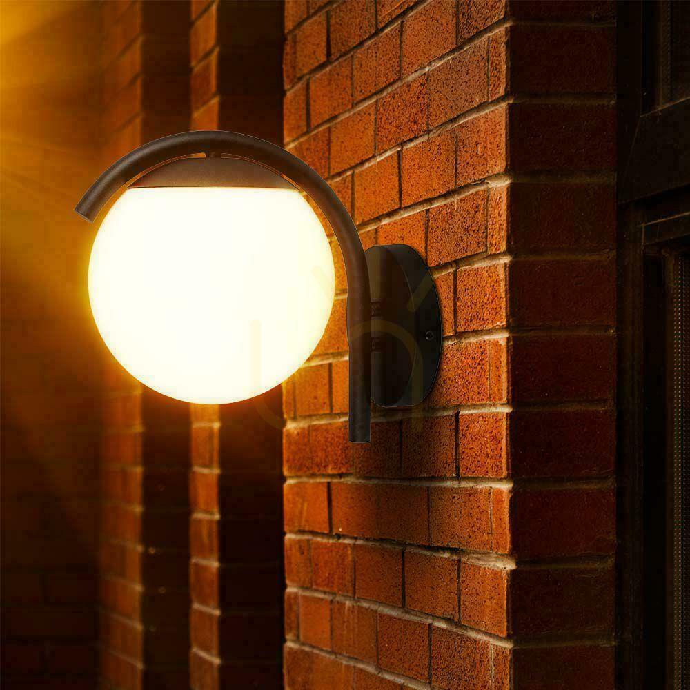 Skontrolujte V-TAC Sphere záhradné svietidlo E27 nástenná lampa čierna MAT VT-1150 3 roky záruka V-TAC Sphere záhradné svietidlo E27 nástenná lampa čierna MAT VT-1150 3 roky záruka