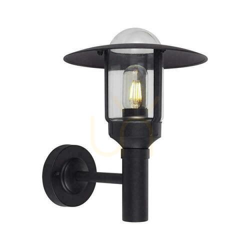 Skontrolujte Záhradné svietidlo V-TAC E27 Nástenná lampa čierna MAT IP44 VT-1158 Záruka 3 roky