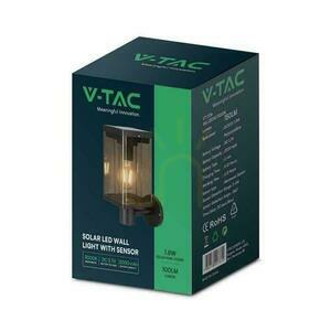 V-TAC 2,5W LED snímač pohybu IP54 VT-1136 3000K 150lm 3 roky záruka Záhradná nástenná lampa Solárne. 1 V-TAC 2,5W LED snímač pohybu IP54 VT-1136 3000K 150lm 3 roky záruka Záhradná nástenná lampa Solárne. small 1