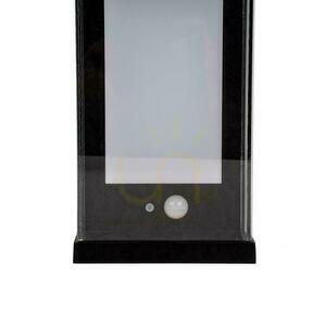 V-TAC 1W LED snímač pohybu IP65 čierny VT-1193 3000K 95lm Solárne nástenné záhradné svietidlo. small 11