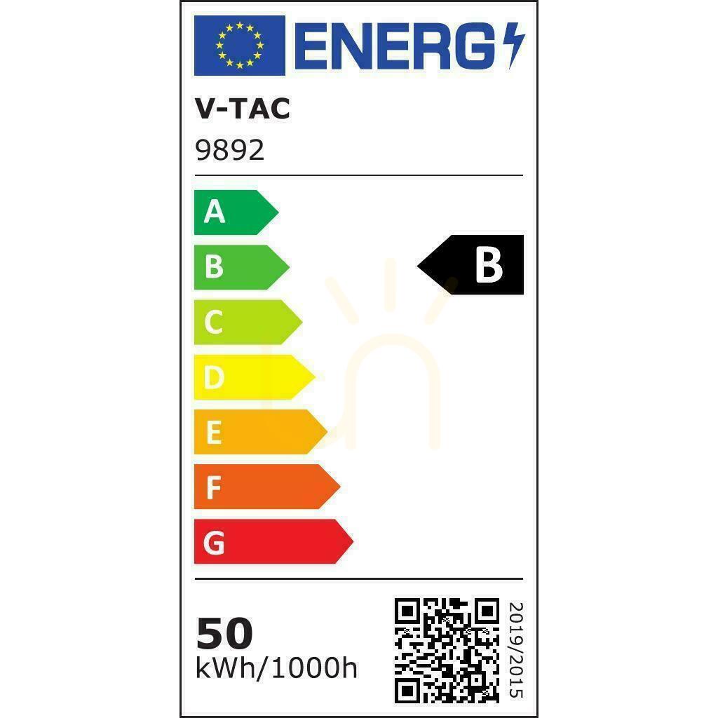 Displej V-TAC LED projektor 50W 185Lm/W čierny VT-4456 4000K 9250lm V-TAC LED projektor 50W 185Lm/W čierny VT-4456 4000K 9250lm