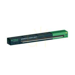 Lineárne svietidlo pre magnetickú lištu 48V V-TAC VT-42022 LED 22W 2500 lm 3000K 81° čierne 61,5 cm small 3