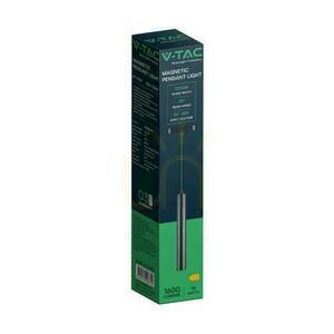 48V V-TAC 15W LED 30st Black VT-4214 6400K 1600lm Magnetické závesné svietidlo 3 roky záruka small 1