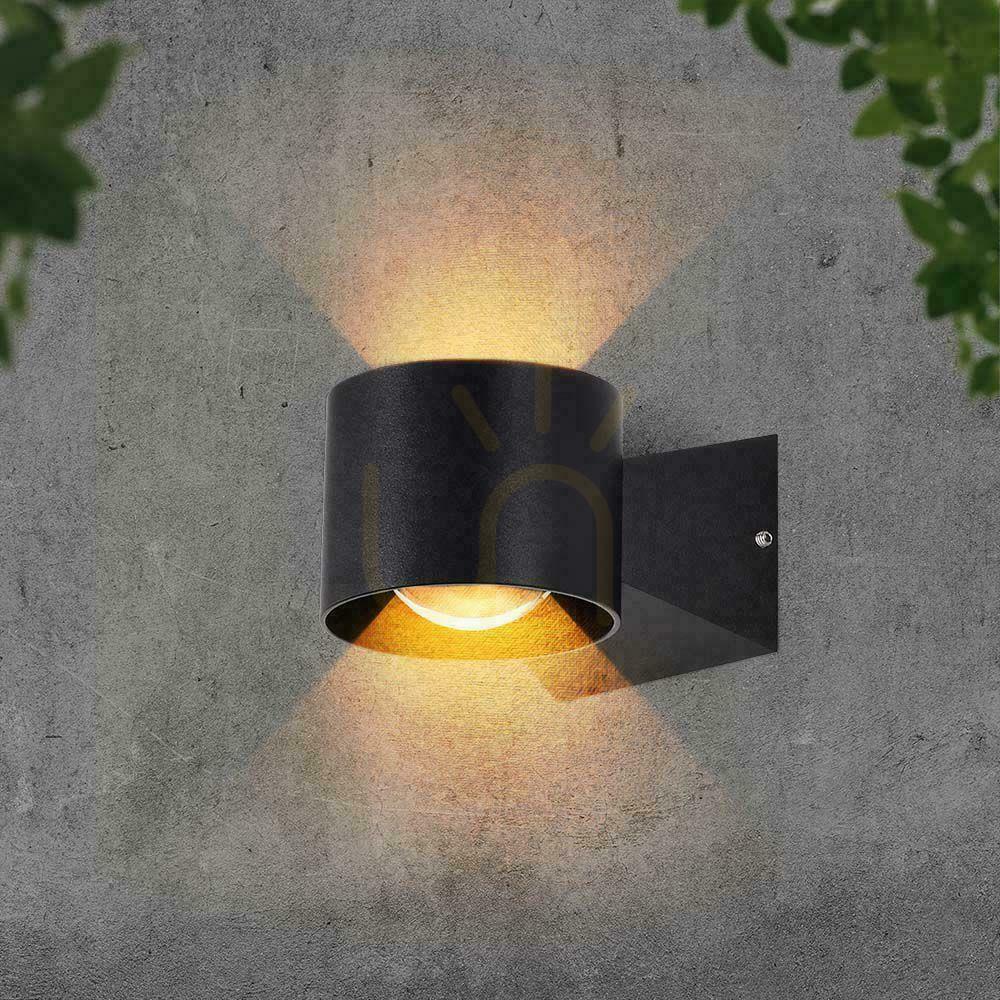 Skontrolujte V-TAC 5W nástenná lampa Top Down Black IP65 VT-1179 3000K 465lm V-TAC 5W nástenná lampa Top Down Black IP65 VT-1179 3000K 465lm