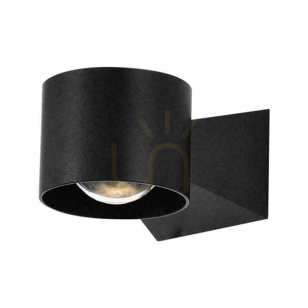 Skontrolujte V-TAC 5W nástenná lampa Top Down Black IP65 VT-1179 3000K 465lm V-TAC 5W nástenná lampa Top Down Black IP65 VT-1179 3000K 465lm