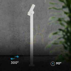 V-TAC 4W LED záhradný stĺp 100 cm biely IP44 VT-1187 3000K 390lm. small 4
