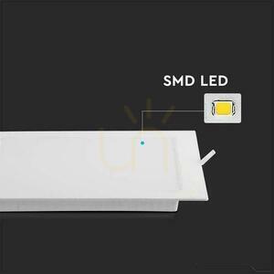 V-TAC zapustené panelové svietidlo LED Premium Downlight 6W Square 120x120 VT-61006 4000K 660lm. small 3