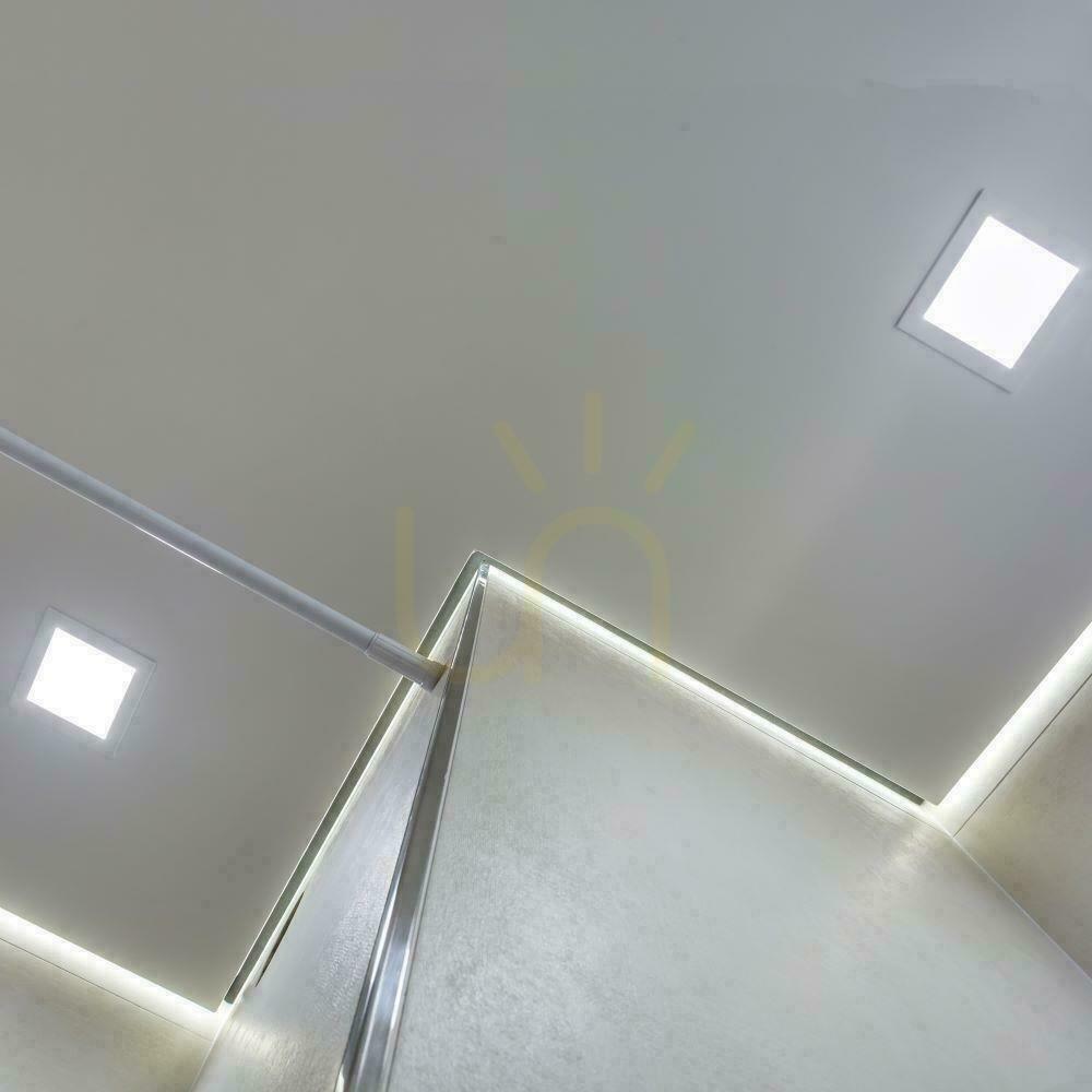 Displej V-TAC zapustené panelové svietidlo LED Premium Downlight 6W Square 120x120 VT-61006 6500K 660lm. V-TAC zapustené panelové svietidlo LED Premium Downlight 6W Square 120x120 VT-61006 6500K 660lm.