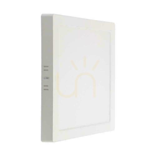 Skontrolujte V-TAC povrchovo montované LED panelové svietidlo Premium Downlight 18W Square 220x220 VT-61018 6500K 1980lm.