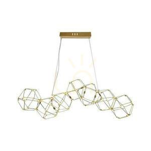 V-TAC 28W LED závesné svietidlo Gold VT-7918 3000K 2700lm small 0